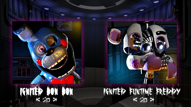 Custom night animatronics 