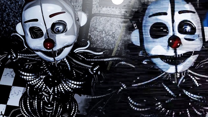 sister location custom night twins animatronics 