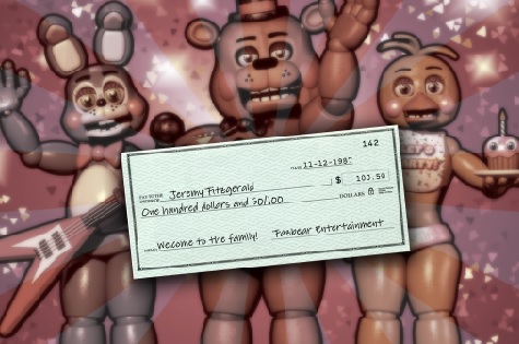 Fnaf 6 paycheck